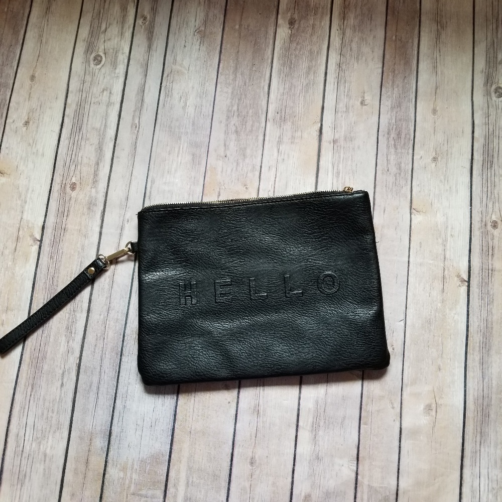 Hello Goodbye clutch by Street Level